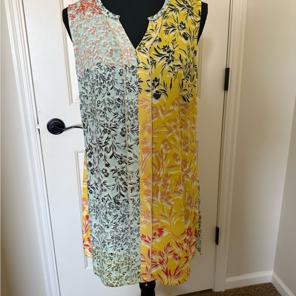 CAbi Multicolor Floral Dress
